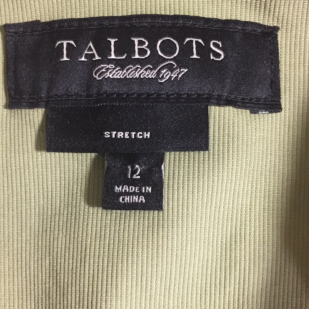 Talbots Long Sleeve Button Front Jacket Size 12 - image 8